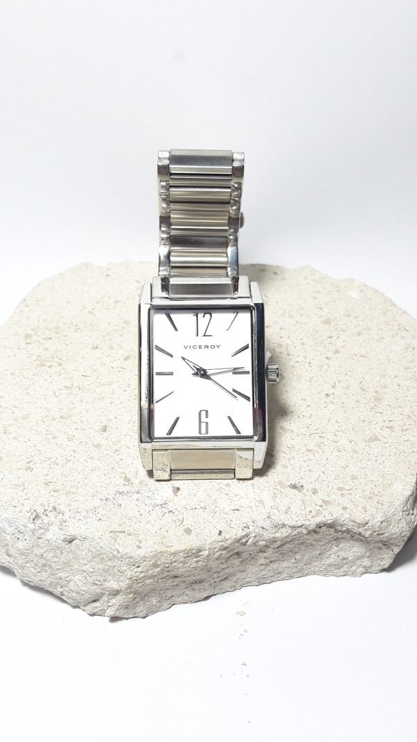 Reloj caballero rectangular