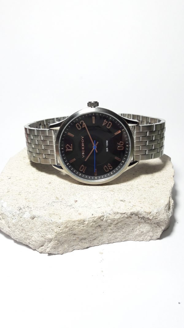 Reloj esfera negra