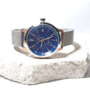 Reloj señora acero azul