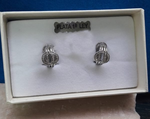 Pendientes plata