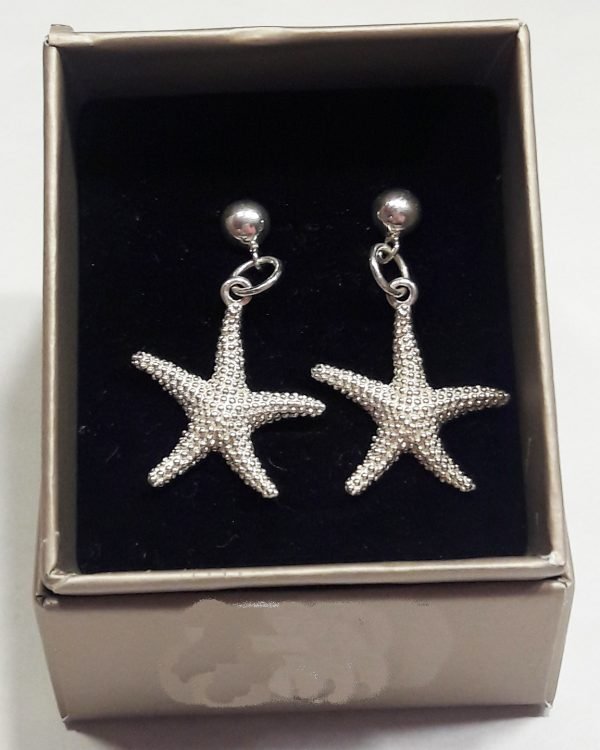 Pendientes estrella de mar